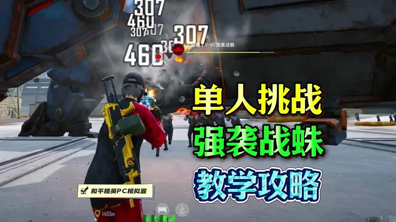 平民玩家单挑强袭战蛛通关攻略！