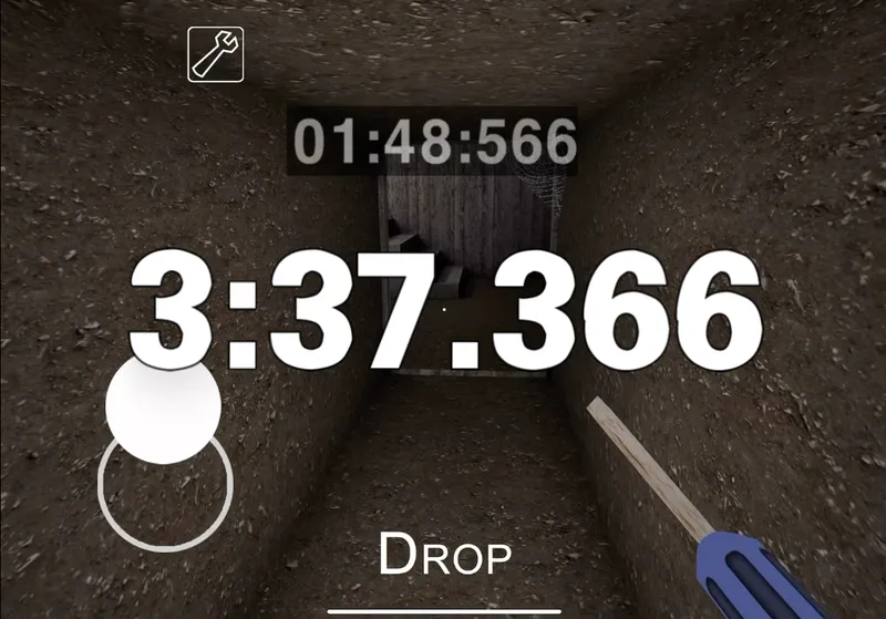 Granny v1.8 练习无故障 隧道 3:37.366