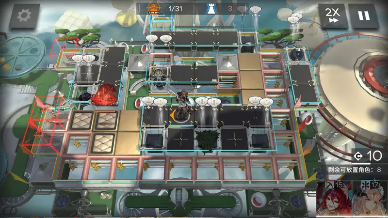 【明日方舟】“未许之地”UR-X比较好抄尽量挂机攻略！含详细语音解说。