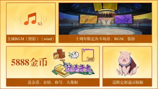 《火影忍者》手游十周年庆福利汇总