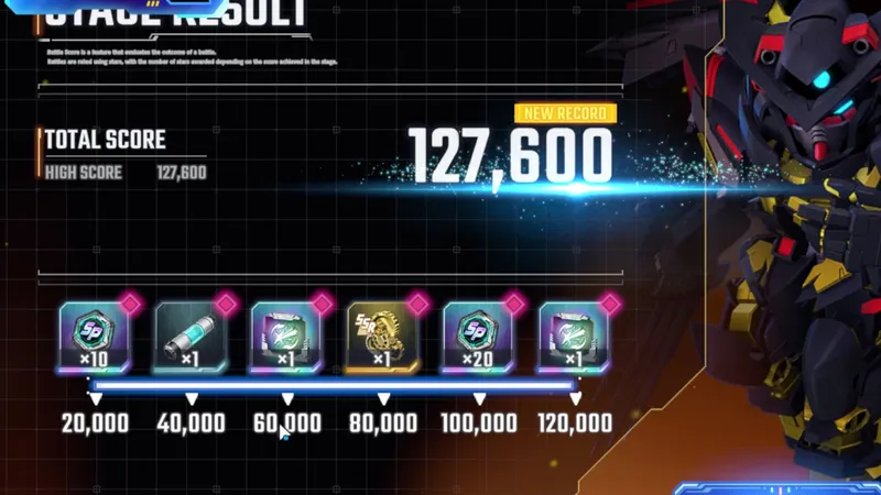 SD高达G世纪永恒 大规模攻略战初期12W分简单示范（后有抽卡，直播录像非攻略）