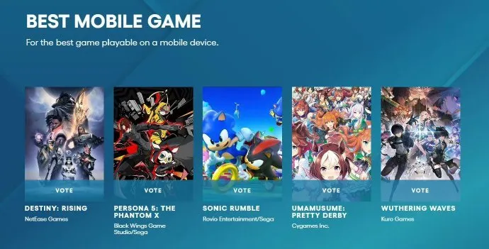 《光与影：33号远征队》入围TGA2025年度最佳游戏