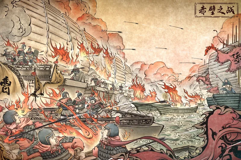 《资治通鉴·赤壁之战》海战游戏演变-中外海战游戏的不同航路