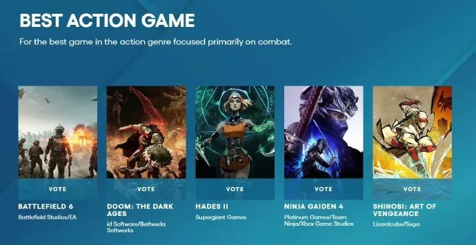 《光与影：33号远征队》入围TGA2025年度最佳游戏