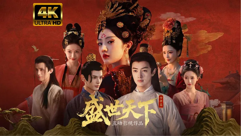 【盛世天下】4K丨武则天传奇人生丨全攻略100%丨厄小幺全流程实况解说