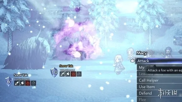 《歧路旅人0》雪牦牛打法攻略