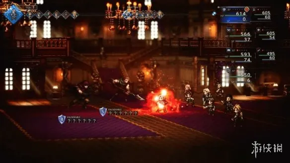 《歧路旅人0》辅助先锋与后卫双BOSS打法