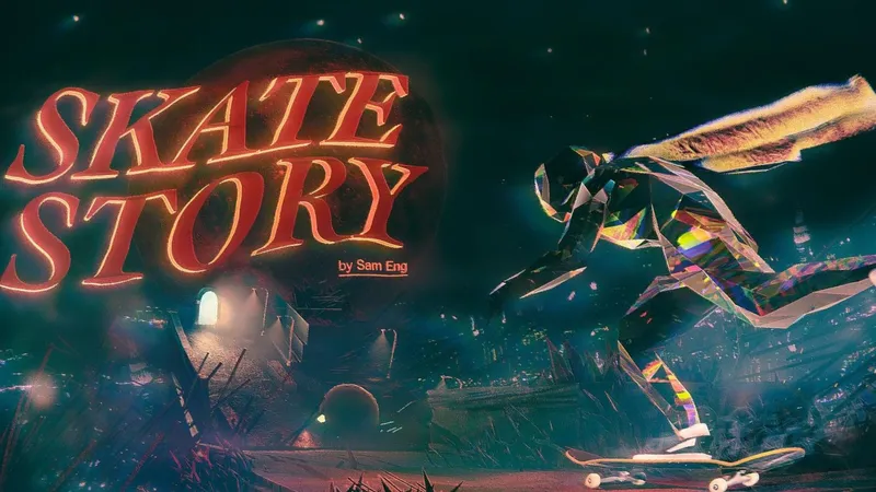 【4K】滑板新游《滑板故事/Skate Story》实机演示剧情流程攻略（更新中）