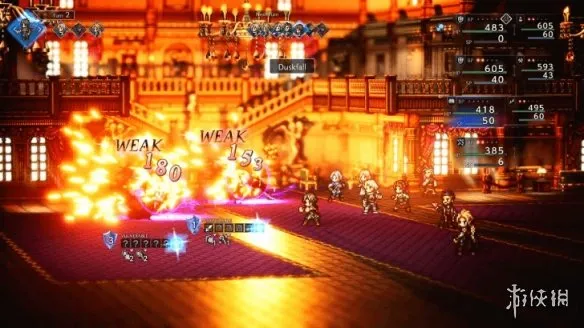 《歧路旅人0》辅助先锋与后卫双BOSS打法