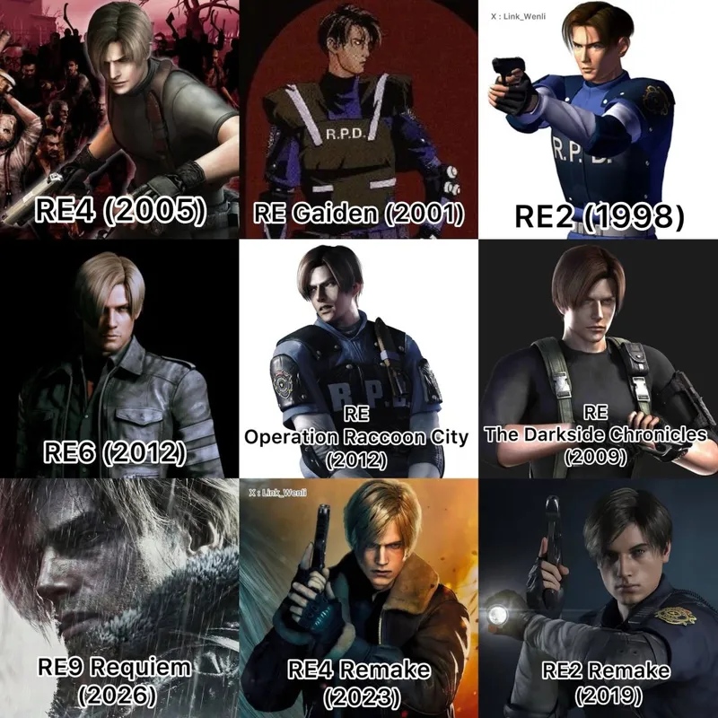 《生化危机》里昂角色成长史