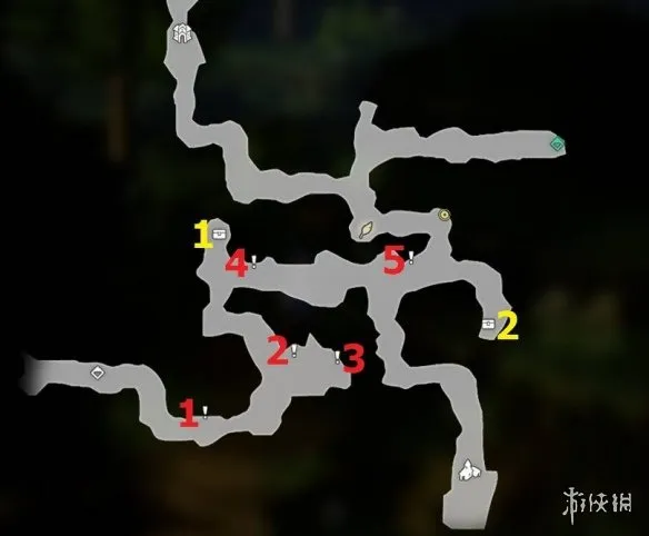 《歧路旅人0》瓦洛雷林道探索-宝箱与材料分布详解