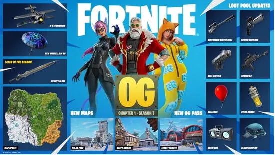 《堡垒之夜》经典模式返场-无限之刃重现赛场刺激升级