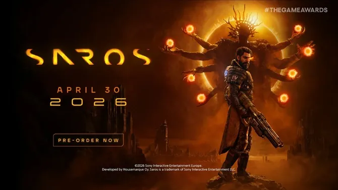 《Saros》科幻射击新作-TGA2025公布PS独占4月发售