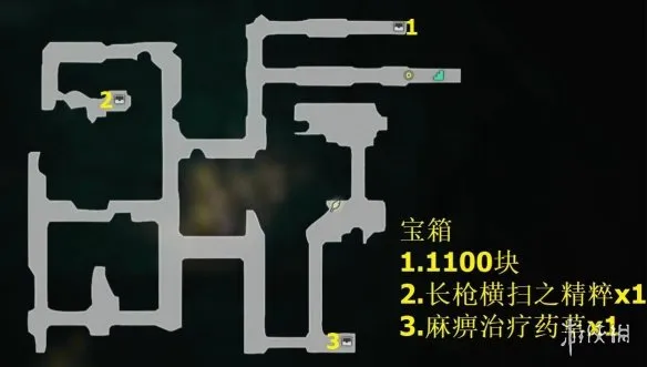 《歧路旅人0》雪洞地下遗迹探索-宝箱与怪物分布详解