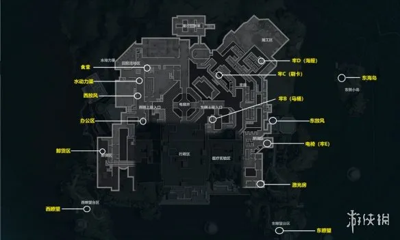 《三角洲行动》潮汐监狱老六点位详解