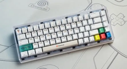 《索尼克》主题键盘发布-梦幻般的Dreamcast与经典设计