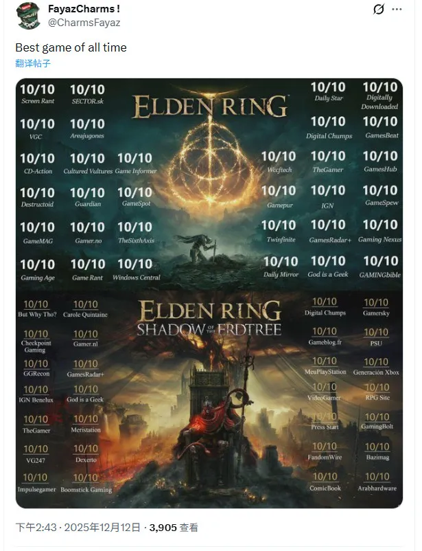 《荒野大镖客2》遗憾落选