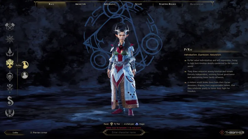 《灰烬创世纪》种族选择指南