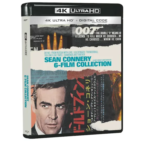 《詹姆斯·邦德收藏集》4K蓝光套装史低价