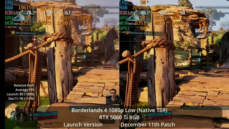 《无主之地4》PC版性能大提升