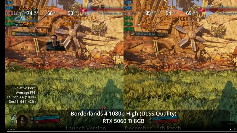 《无主之地4》PC版性能大提升