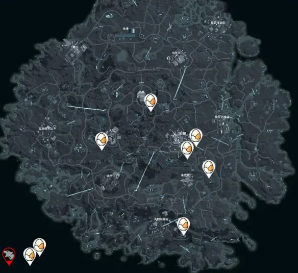 《绝地求生：黑域撤离》彩蛋位置详解