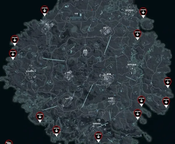 《绝地求生:黑域撤离》出生点位置详解