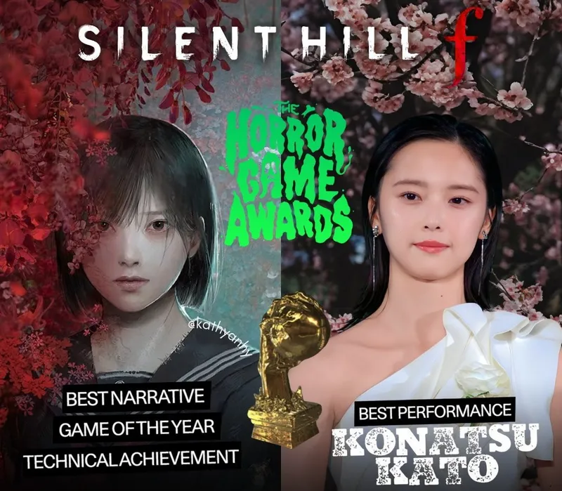 《寂静岭f》横扫2025恐怖游戏奖