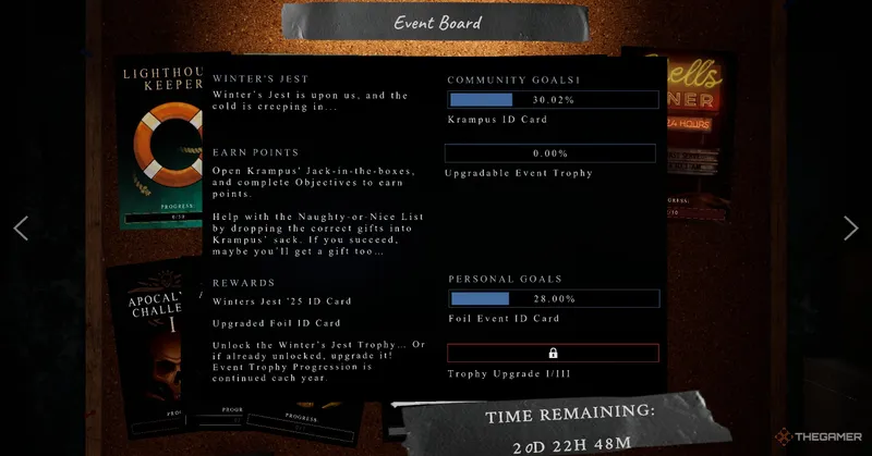 《恐鬼症》2025冬幕戏谑活动攻略