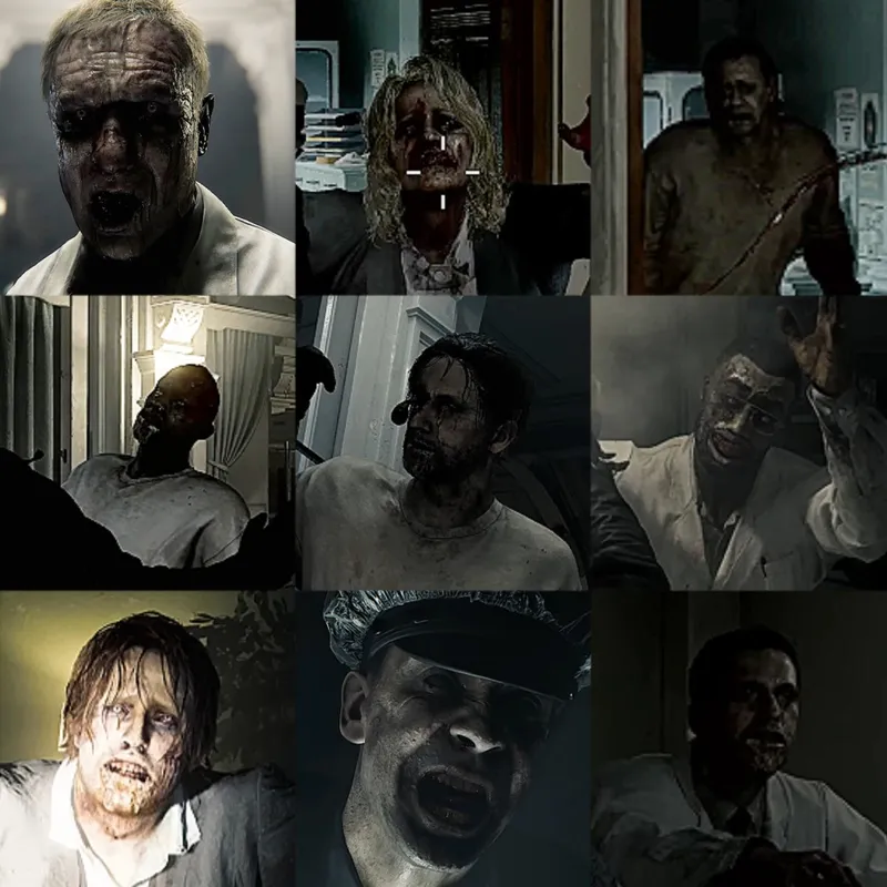 《生化危机9》僵尸面孔独特设计-提升恐怖沉浸感