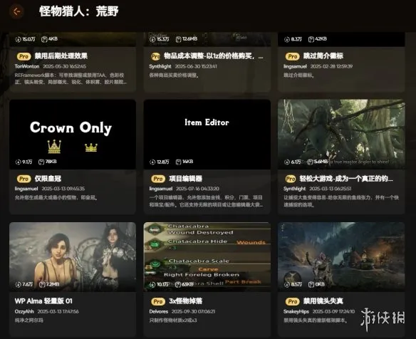 《怪物猎人：荒野》第四次更新修改器推荐