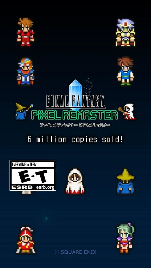 《最终幻想:像素重制版》销量破600万