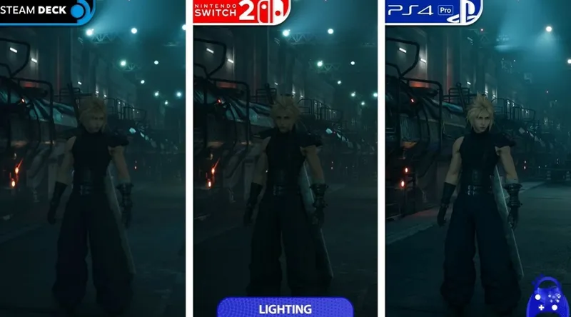 《最终幻想7重制版Intergrade》三平台画面性能对比