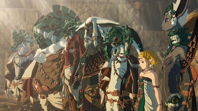 《塞尔达传说》新作线索曝光