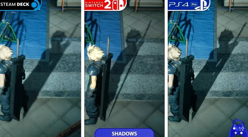 《最终幻想7重制版Intergrade》三平台画面性能对比