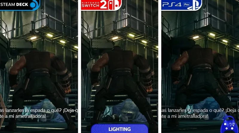 《最终幻想7重制版Intergrade》三平台画面性能对比