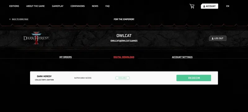 《战锤40K：黑暗异端》Alpha测试开启