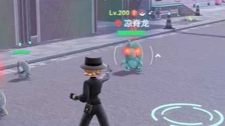 宝可梦ZA凉脊龙冻脊龙戟脊龙头目刷闪攻略，五只头目闪只抓到三只，这头目XS体型差距可真大