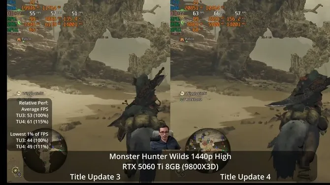 《怪物猎人：荒野》更新性能验证