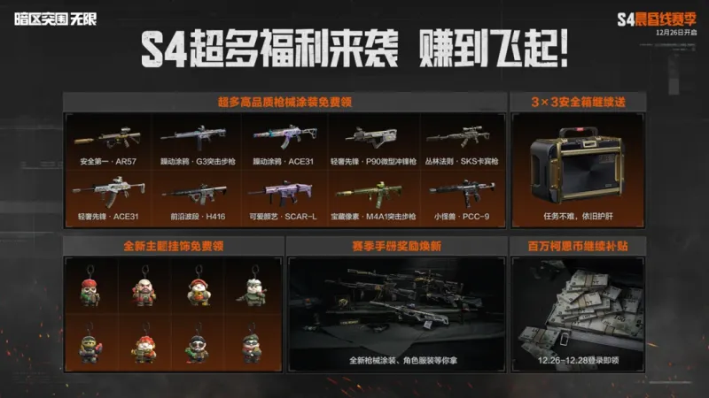 《暗区突围》无限S4赛季更新