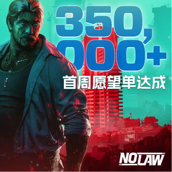 《NOLAW》Steam愿望单突破30万