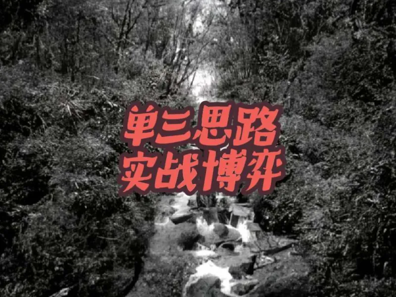 一个视频教会你玩一个技巧:（单三实战思路博弈教学5）