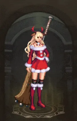 《地下城与勇士手游》冬日圣诞套装全职业外观速览