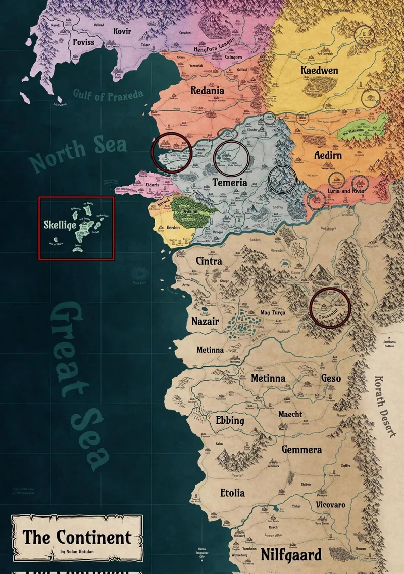 《巫师4》新三部曲期待探索更多巫师大陆-玩家呼吁拓展游戏世界