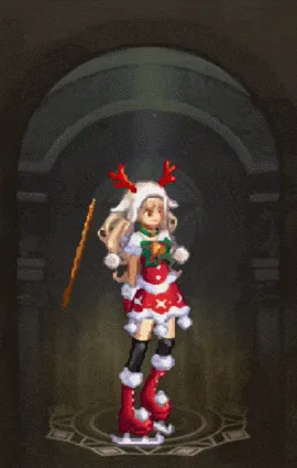 《地下城与勇士手游》冬日圣诞套装全职业外观速览