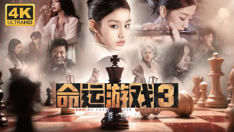 【命运游戏3：王者棋局】4K 最高画质 全剧情流程通关攻略 悬疑恋爱真人互动影像游戏 正式版