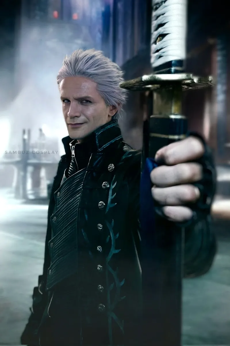 《鬼泣5》圣诞但丁Cosplay