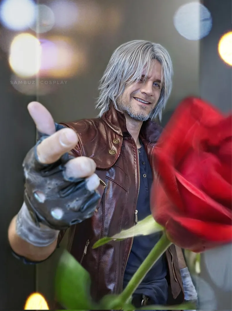 《鬼泣5》圣诞但丁Cosplay