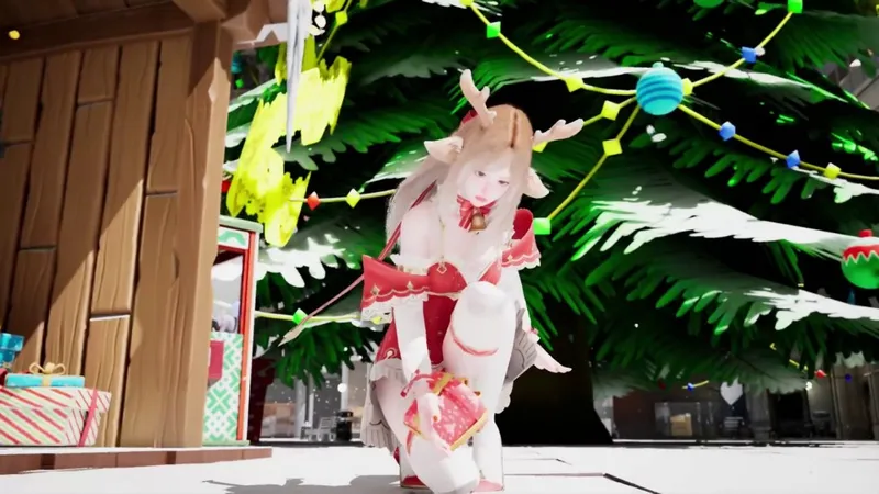 《巨人少女游乐场》圣诞造型发布