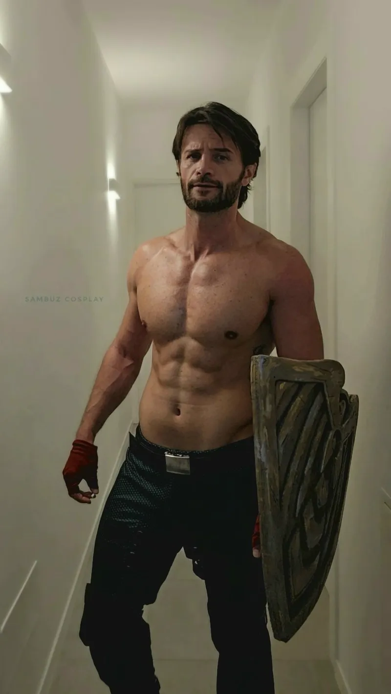 《鬼泣5》圣诞但丁Cosplay